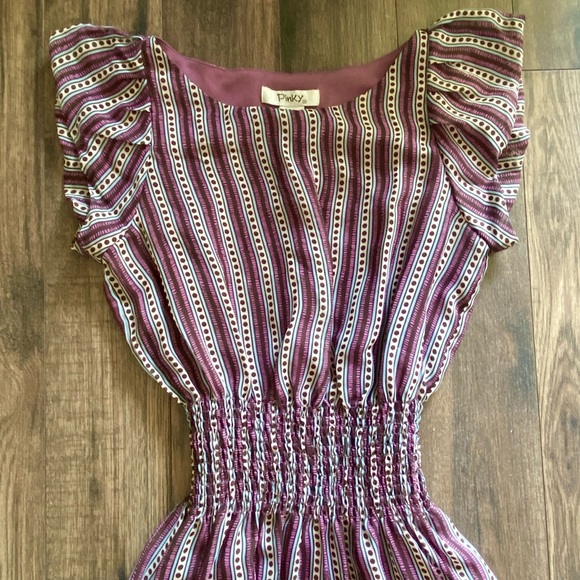 Retro print fit and flare dress - Picture 4 of 6